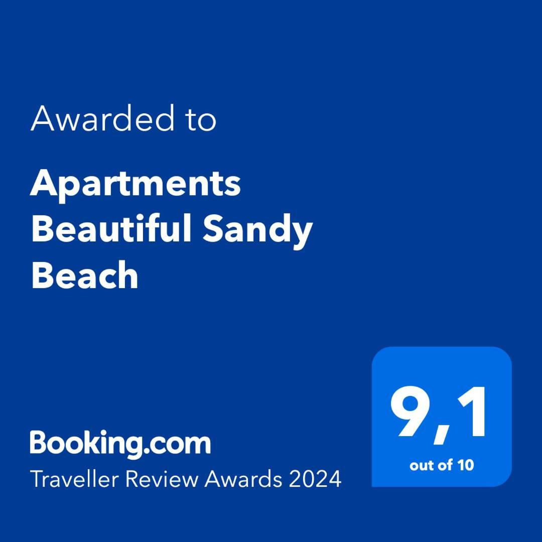 Apartments Beautiful Sandy Beach Split Exteriör bild